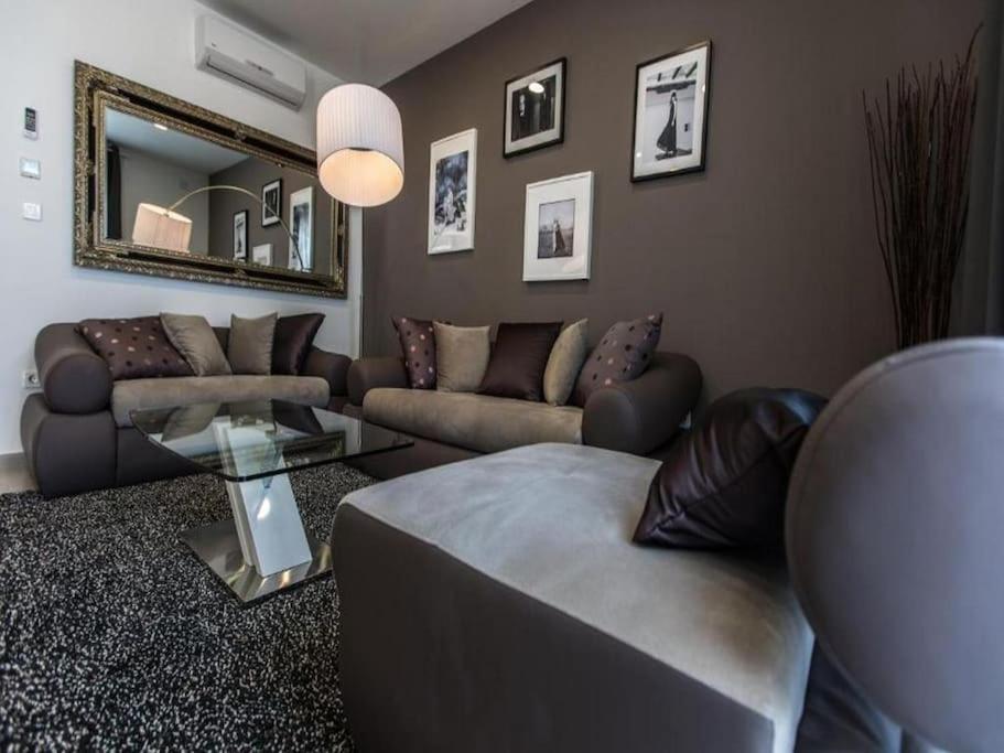 Bleu Villa - Three Bedroom Villa With Balcony And City View Дубровник Екстер'єр фото